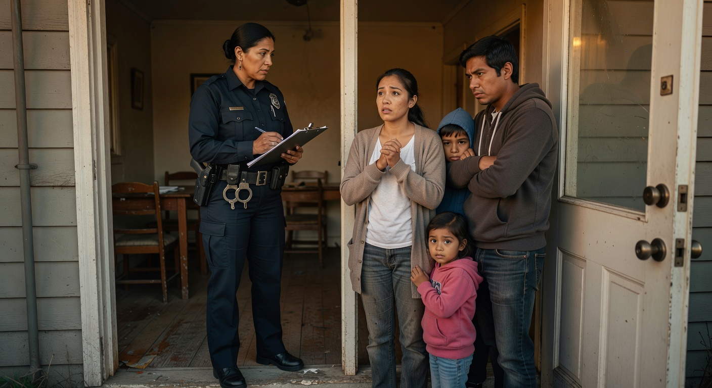 Дар мулоқот бо ICE дар хонаи оила