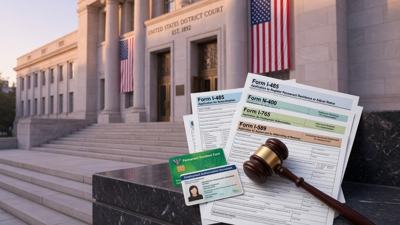 Federal court ruling blocks USCIS benefits freeze for green cards, citizenship, work permits, and asylum cases